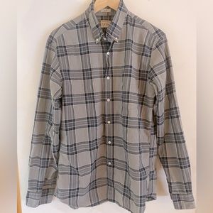 J.Crew plaid slim fit button down